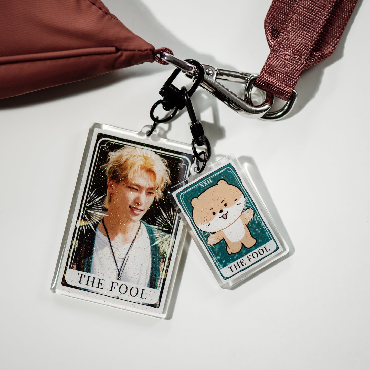 Miniteen Tarot Card Keychain