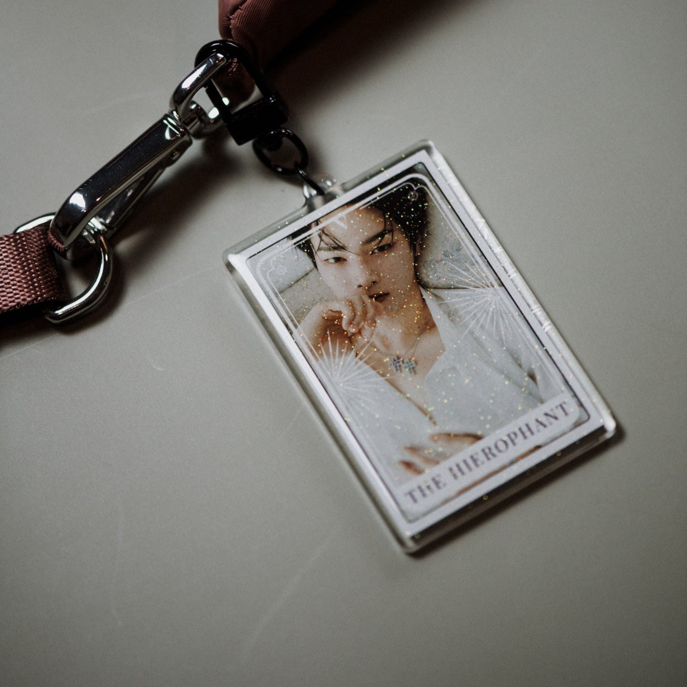 Stray Kids Tarot Card Keychain