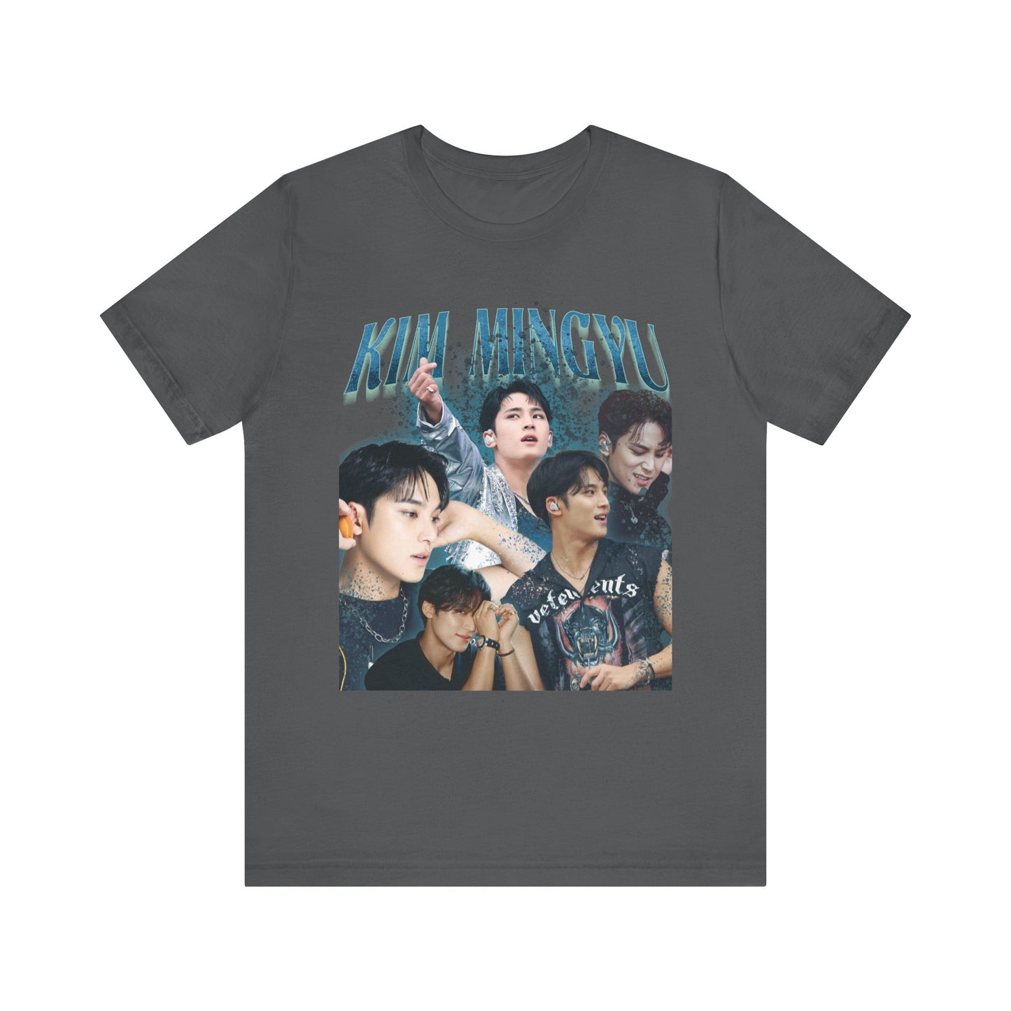 Seventeen Mingyu Vintage Inspired Tour Tshirt
