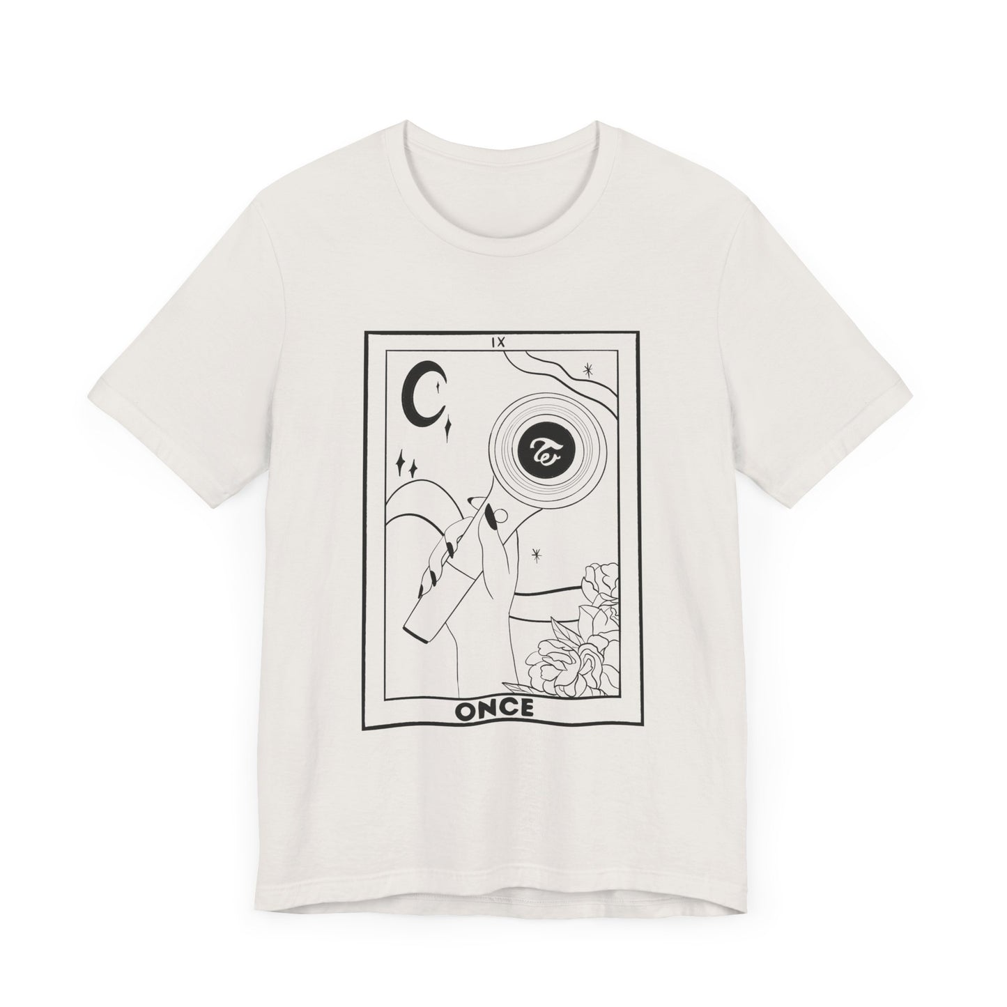 TWICE | ONCE | Tarot Card Inspired Lightstick Graphic Tee