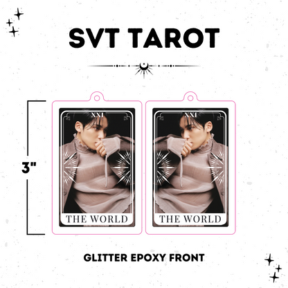 SVT Tarot Card Keychain ❗️PRE-ORDER❗️