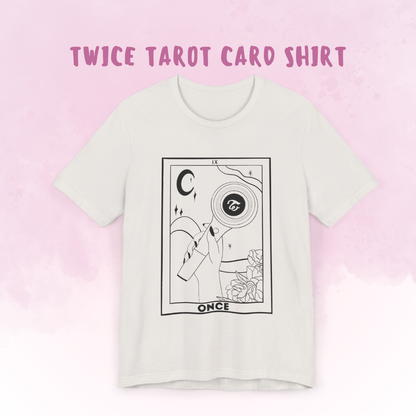 TWICE | ONCE | Tarot Card Inspired Lightstick Graphic Tee