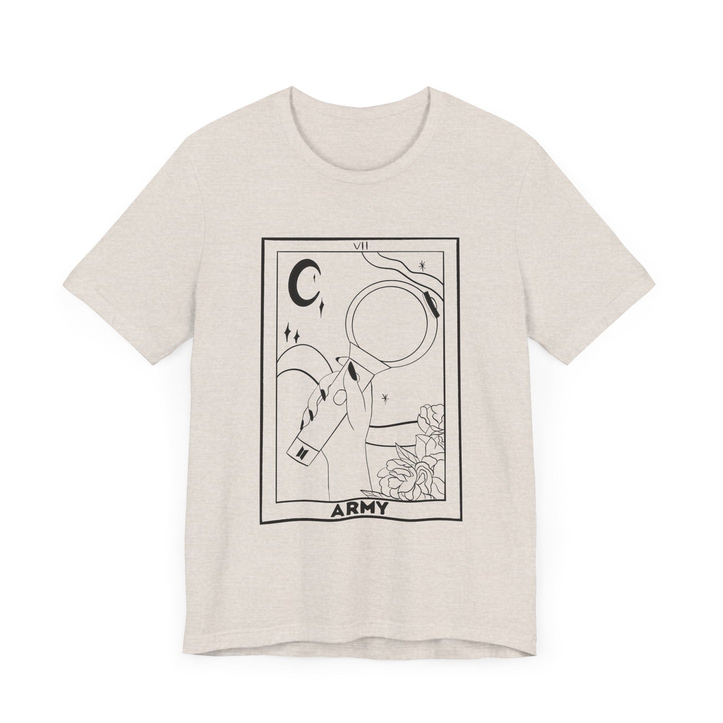 BTS | ARMY | Tarot Card Inspired Lightstick Graphic Tee