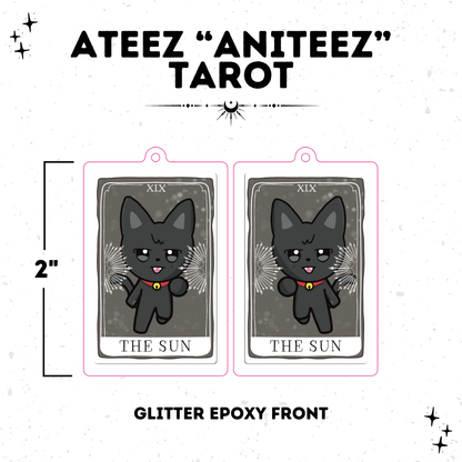 Aniteez Tarot Card Keychain