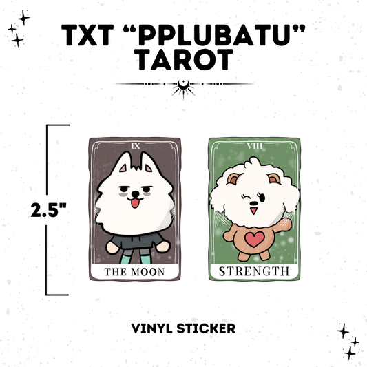 Pplubatu Tarot Card Sticker ❗️PRE-ORDER❗️