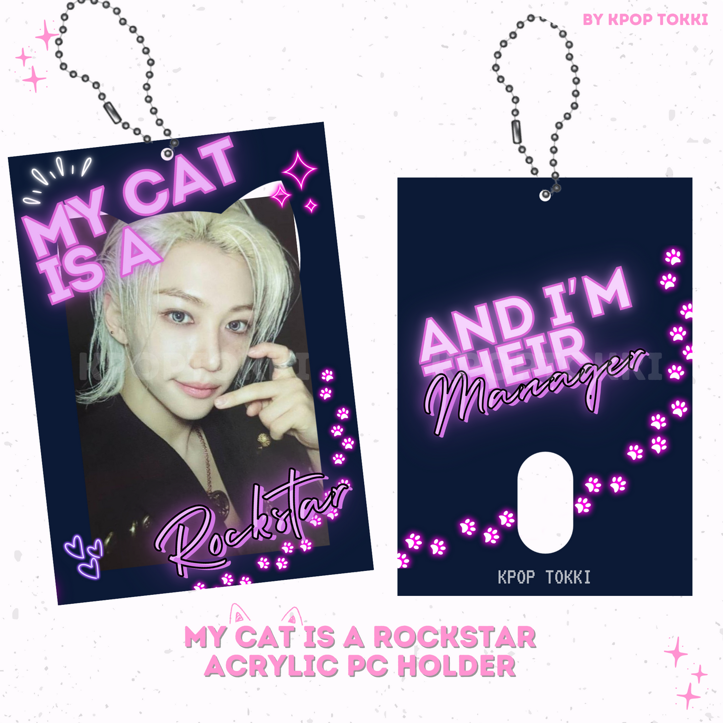 My Cat is a Rockstar PC Holder ❗️PRE-ORDER❗️