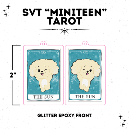 Miniteen Tarot Card Keychain ❗️PRE-ORDER❗️