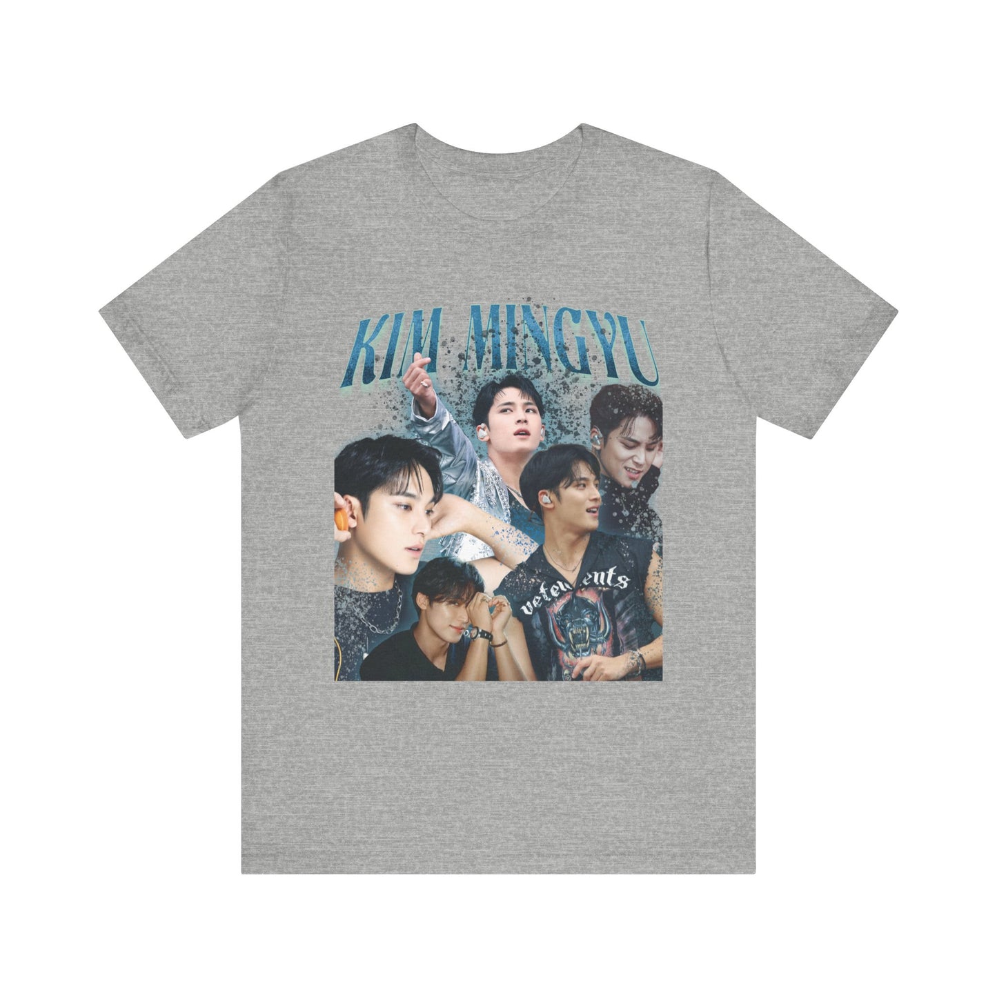 Seventeen Mingyu Vintage Inspired Tour Tshirt