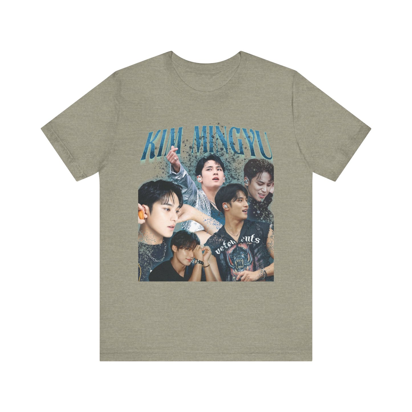 Seventeen Mingyu Vintage Inspired Tour Tshirt