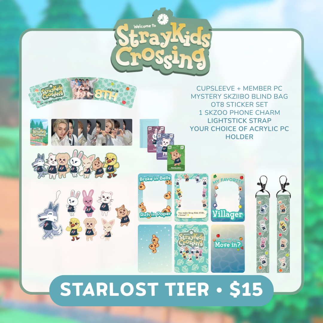 ⟡ Pre-Order ROUND 2 ⟡ SKZ Crossing 8th Anniversary Event