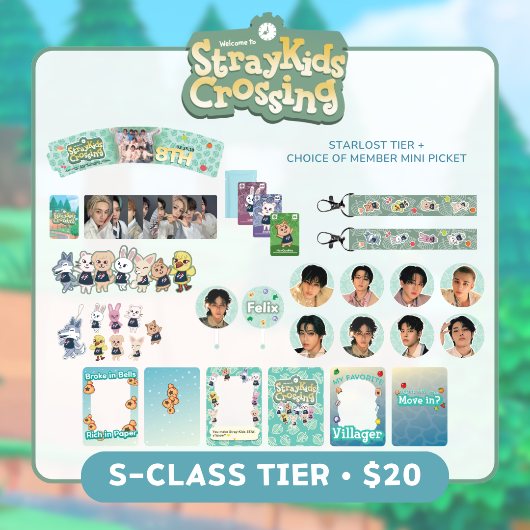 ⟡ Pre-Order ROUND 2 ⟡ SKZ Crossing 8th Anniversary Event