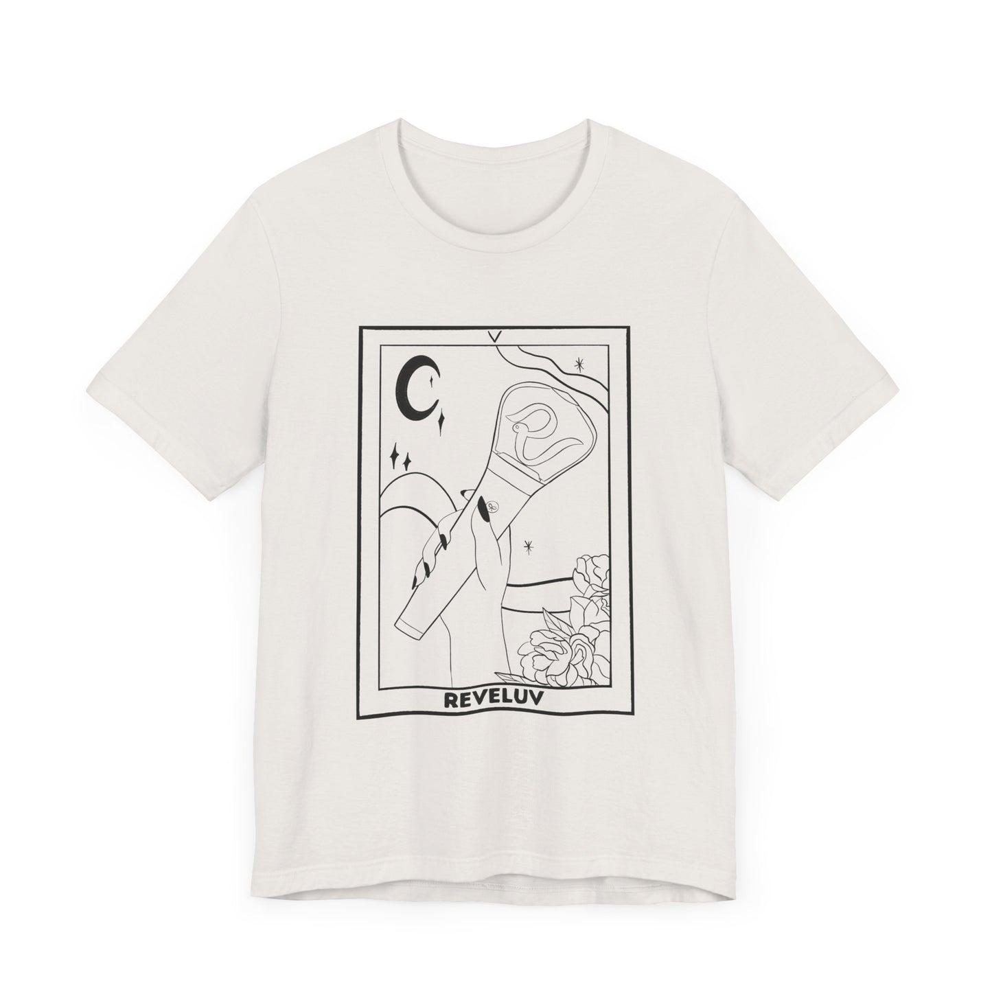 RED VELVET | REVELUV | Tarot Card Inspired Lightstick Graphic Tee