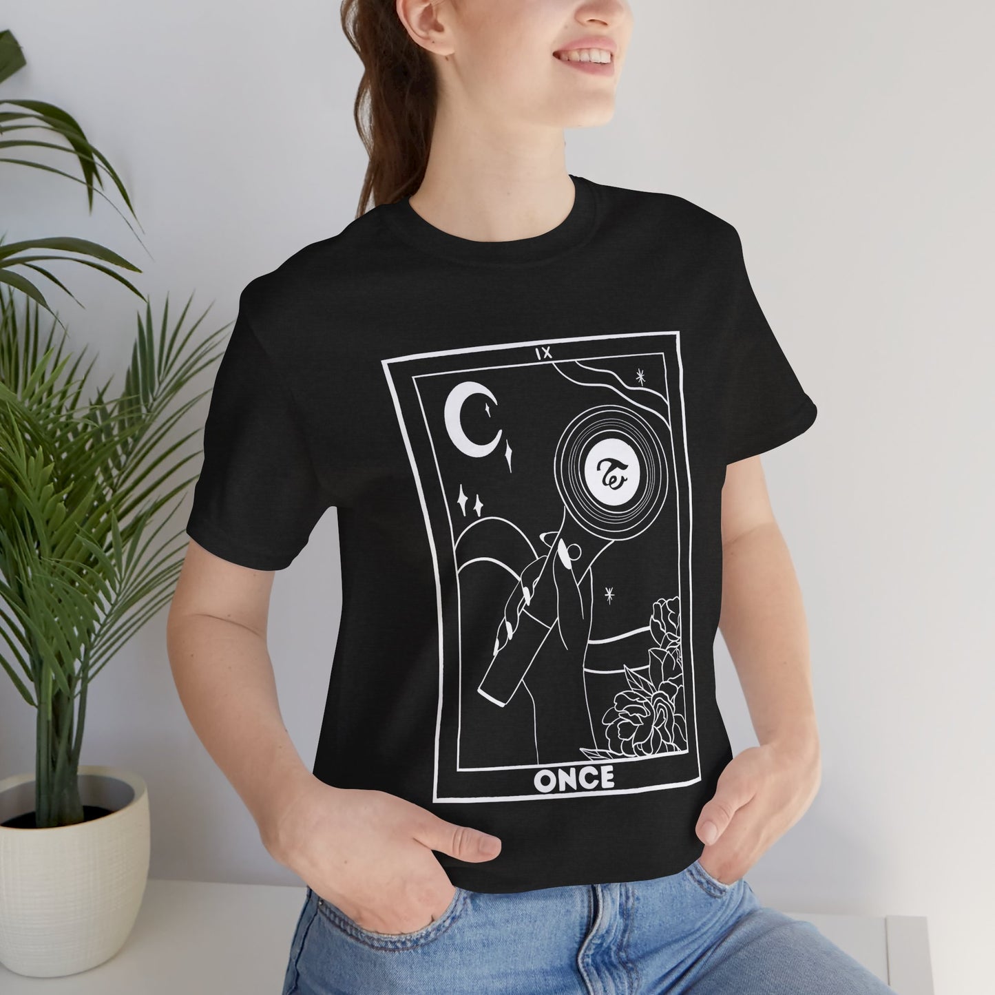 TWICE | ONCE | Tarot Card Inspired Lightstick Graphic Tee