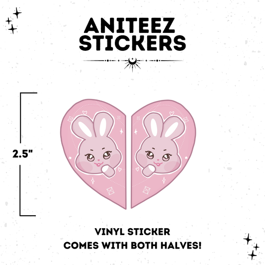 Aniteez Heart Stickers❗️PRE-ORDER ❗️