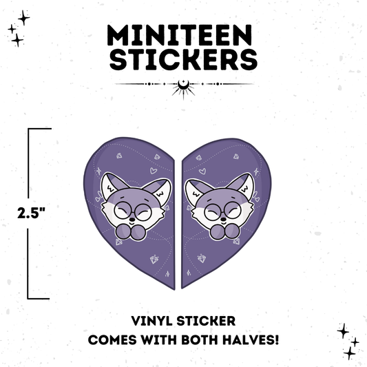 Miniteen Heart Stickers❗️PRE-ORDER ❗️