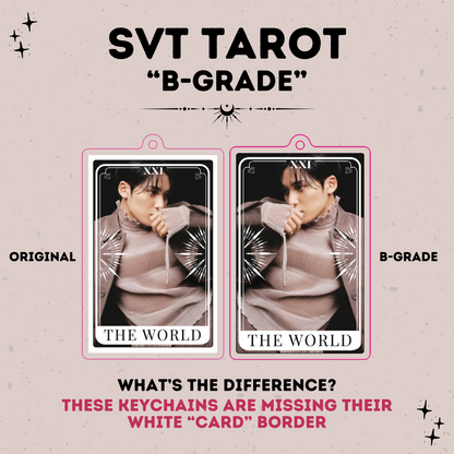 SVT Tarot Card Keychain [B-Grade]