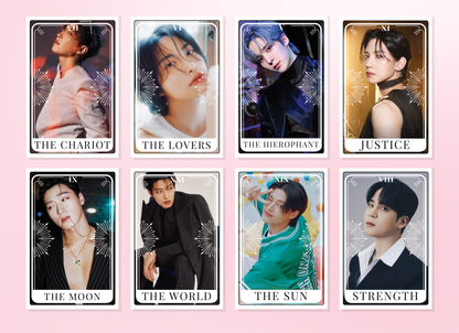 ATEEZ Tarot Card Keychain ❗️PRE-ORDER❗️