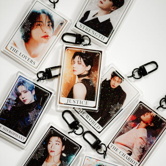 ATEEZ Tarot Card Keychain ❗️PRE-ORDER❗️