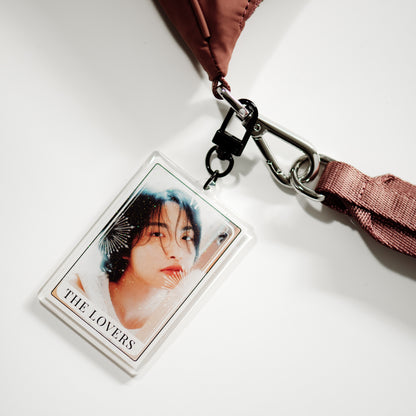ATEEZ Tarot Card Keychain