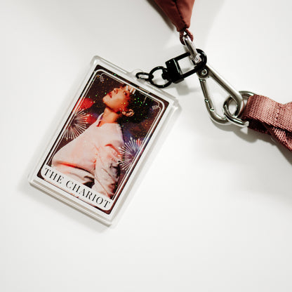 ATEEZ Tarot Card Keychain