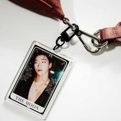 ATEEZ Tarot Card Keychain