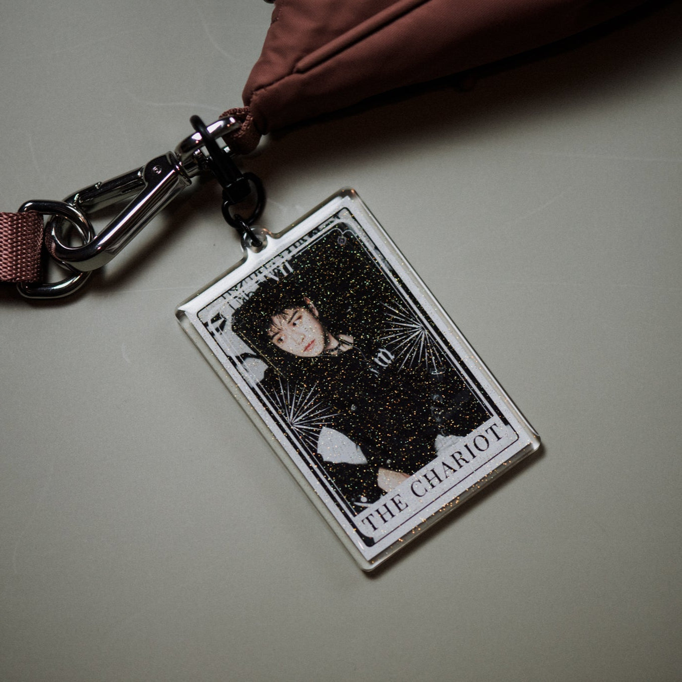 Stray Kids Tarot Card Keychain