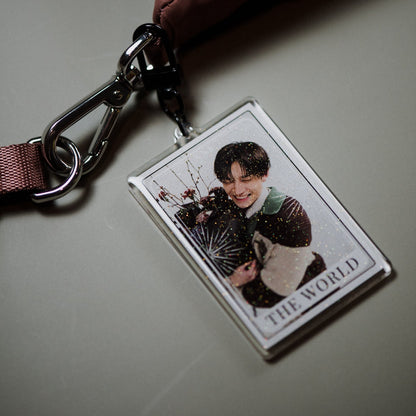 Stray Kids Tarot Card Keychain