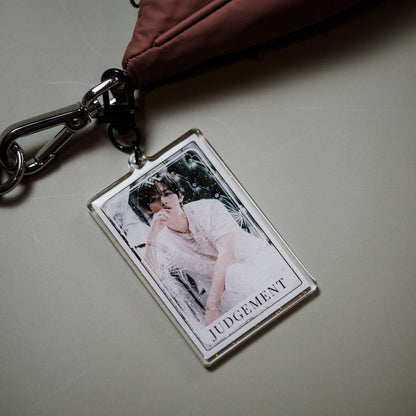 Stray Kids Tarot Card Keychain