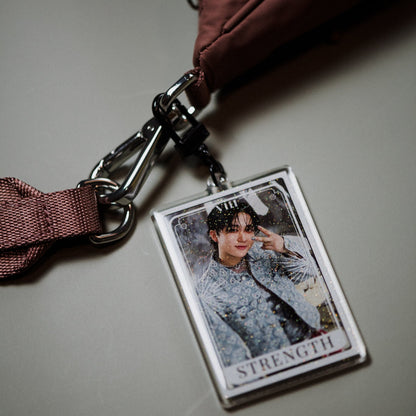 Stray Kids Tarot Card Keychain