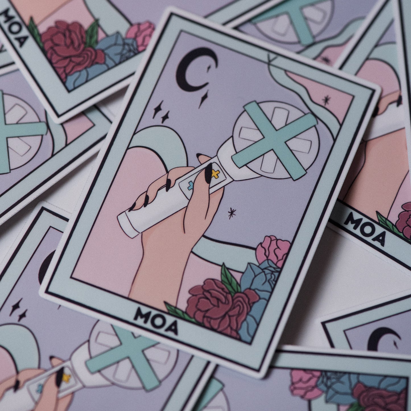⟡ The KPOP Fan ⟡ Tarot Stickers